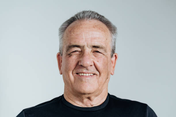 istock Portrait of a smiling senior man 1386544587