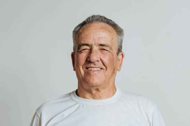istock Portrait of a smiling senior man 1386544592
