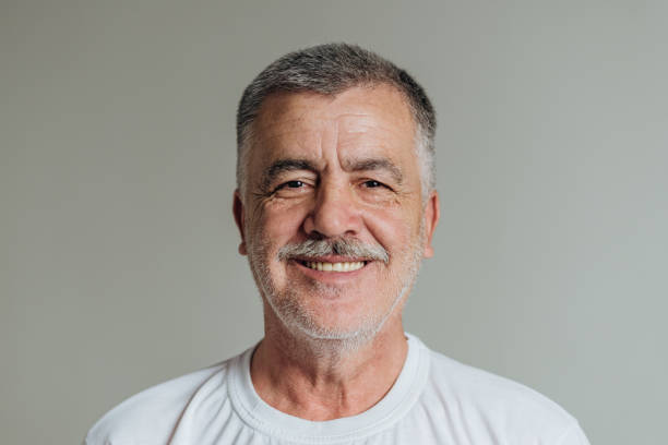 istock Portrait of a mature man looking at camera 1386544606