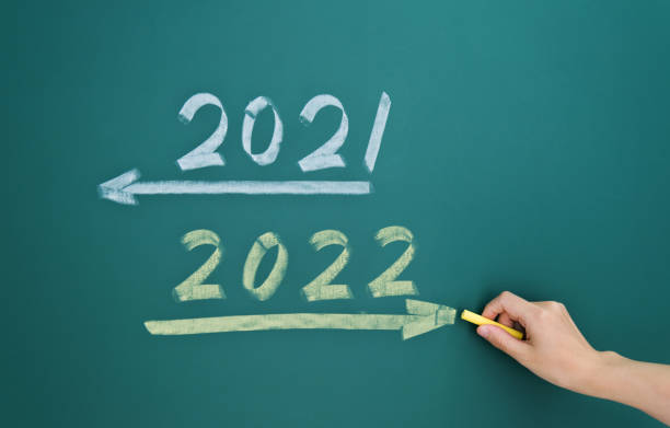 istock Change 2021 and 2022 on blackboard 1386596175