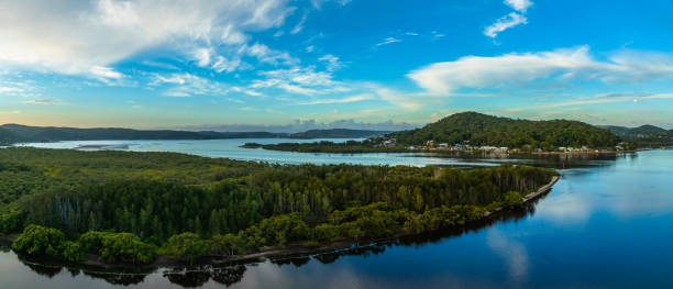 istock Early evening panorama over the bay 1386605679