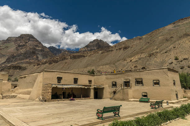 istock Ancient Tabo Monastery in Spiti Valley, Himachal Pradesh, India 1386606463