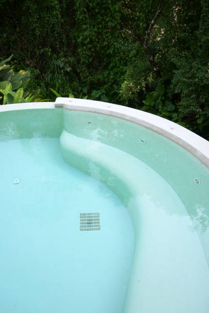 istock swimming pool in the garden 1386612214