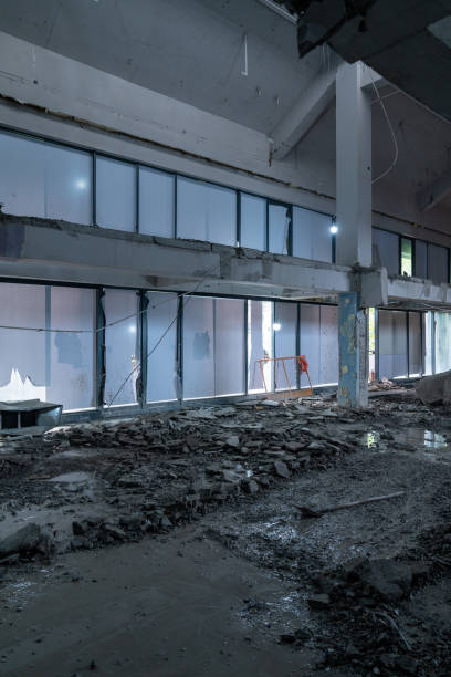istock Demolition of buildings 1386623098