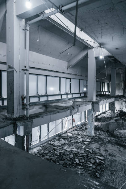istock Demolition of buildings 1386624596