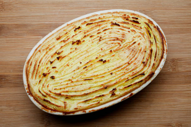 istock Delicious potato gratin with perfectly baked patterns on the surface. 1386633739