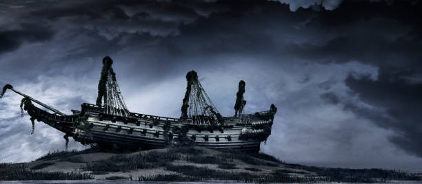 istock The wreck of a sailing ship 1386636216