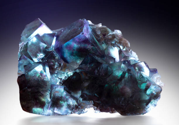 istock fluorite mineral specimen stone rock geology gem crystal 1386636954
