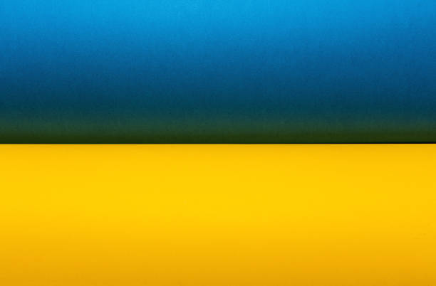 istock Ukraine flag national symbol 1386657881