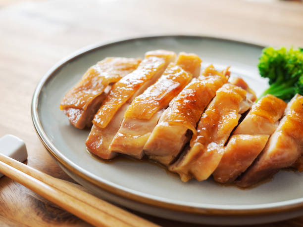 istock Japanese soy sauce chicken 1386671377