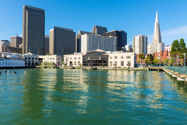 San Francisco Skyline, Pier 7, California, USA