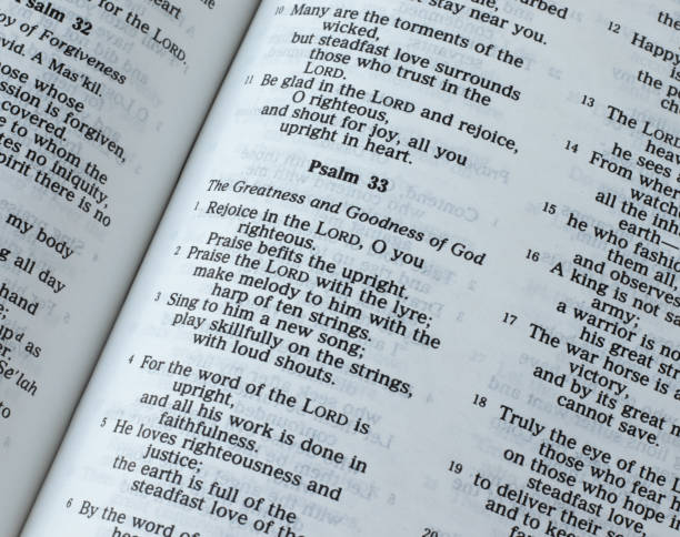 Psalm 33, greatness and goodness of God Jesus Christ, Old Testament Scripture