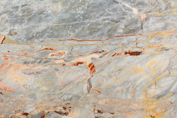 istock Detailed structure of marble in natural patterned. 1386693233