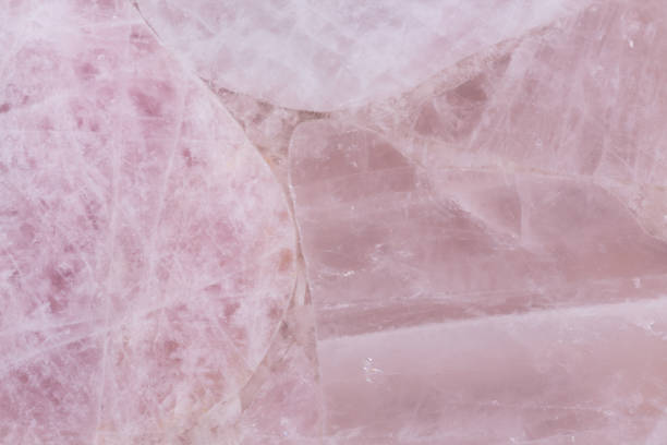 istock Beautiful gentle quartz texture in light hue. 1386694398