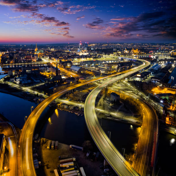 istock Szczecin by night, Poland 1386701220