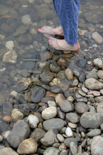 istock Leg in the clear water 1386702555