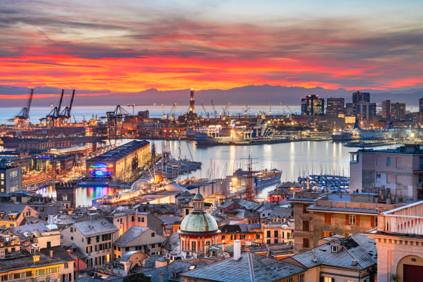 istock Genova, Italy on the Port 1386703624