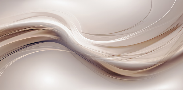 Abstract Light Background With Smooth Lines