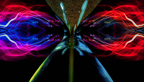 hourglass and concept of spacetime