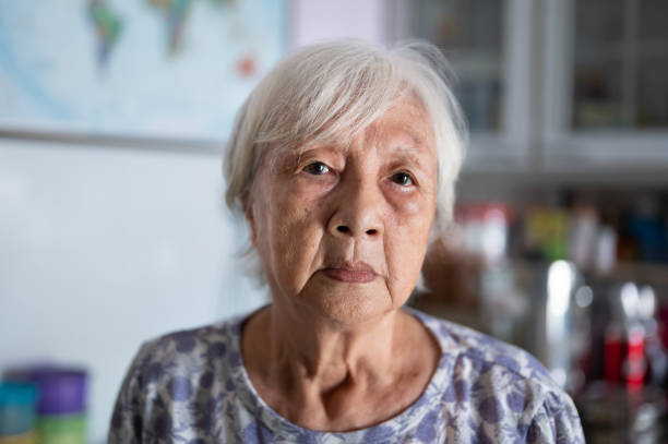 istock Senior woman portrait 1386711597