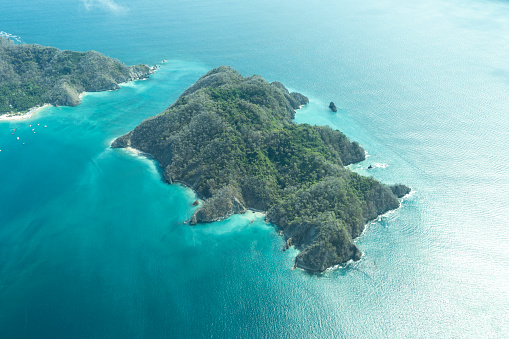 Tortuga Island, Costa Rica, tropical paradise for traveling with turquoise blue water