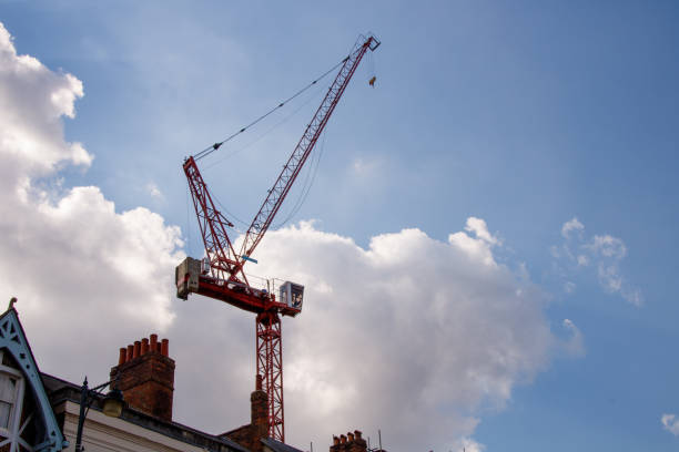 Crane on Oxford skyline
