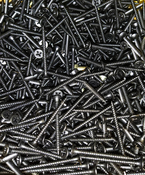 istock wood screws used in carpentry 1386718004