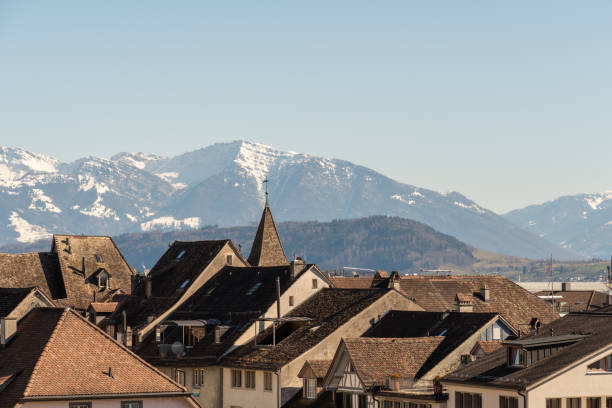 istock View over Rapperswil in Switzerland 1386719752