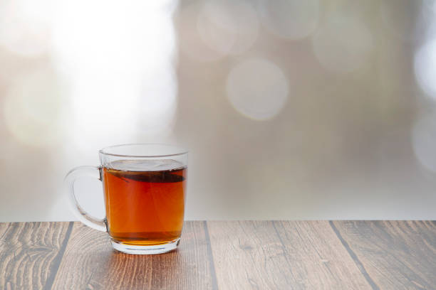 istock A mug of tea is on the table. 1386725453