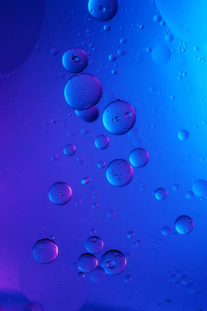 Oil and Water Abstract Background