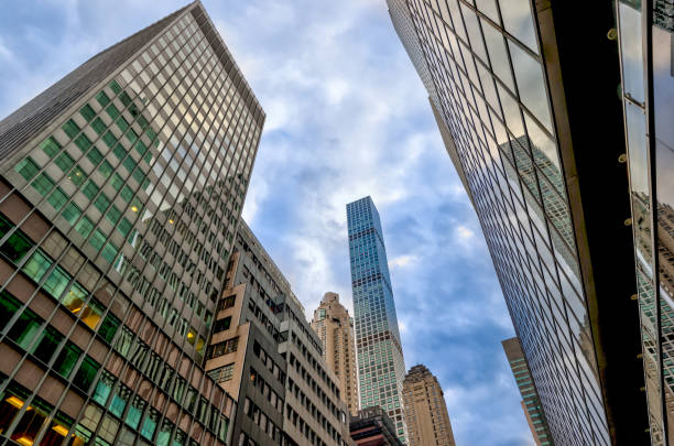 istock Iconic architecture along the streets of NYC 1386728614