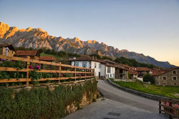 Mogrovejo is a village in the municipality of Camaleño, Cantabria, Spain. The town is located at an altitude of 640 meters, perched on a plain, with the Ándara massif behind it.