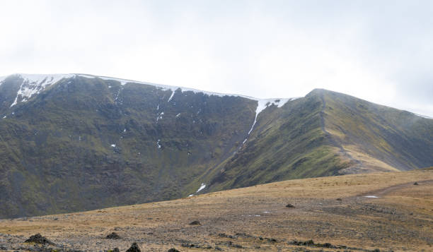 istock Lower Man and Helvellyn Peaks Capped in snow, Lake District 1386734990