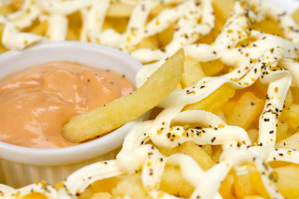 istock French fries with cream cheese and lemon pepper 1386740318