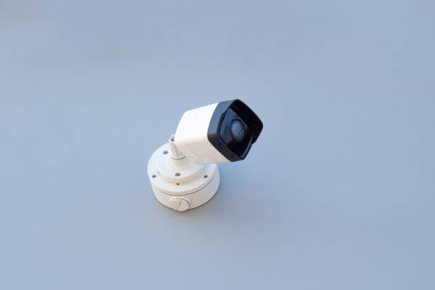 istock Modern video surveillance system designed to prevent theft 1386740573