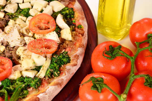 Brazilian vegan pizza