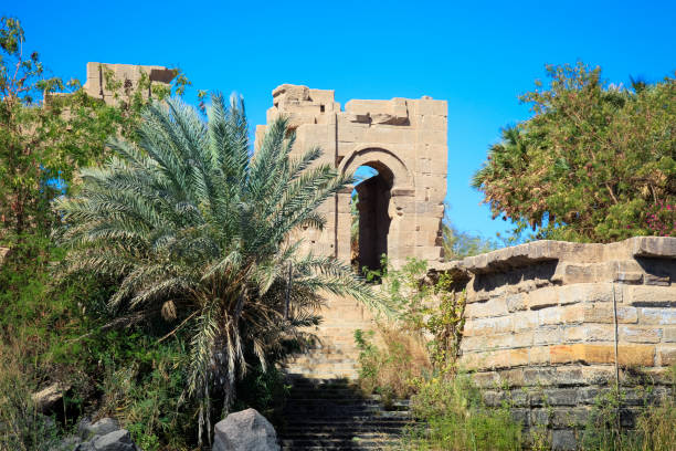istock Architecture at Temple of Philae in Aswan, Egypt 1386750079