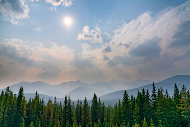 Rocky Mountain views in Kananaskis Provincial Park