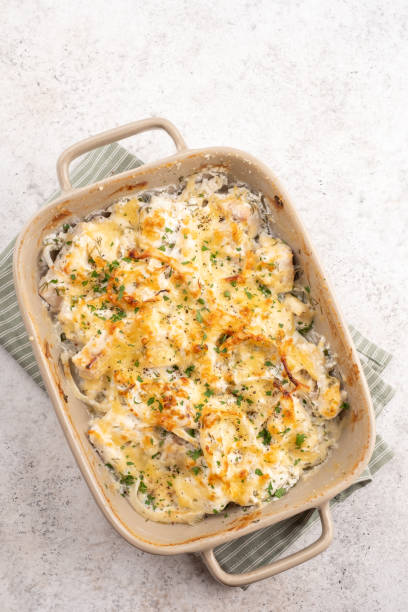 istock White fish casserole, cauliflower and potato 1386753547