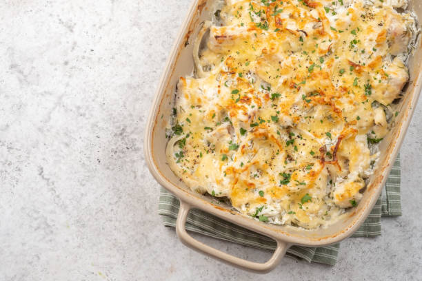 istock White fish casserole, cauliflower and potato 1386753551
