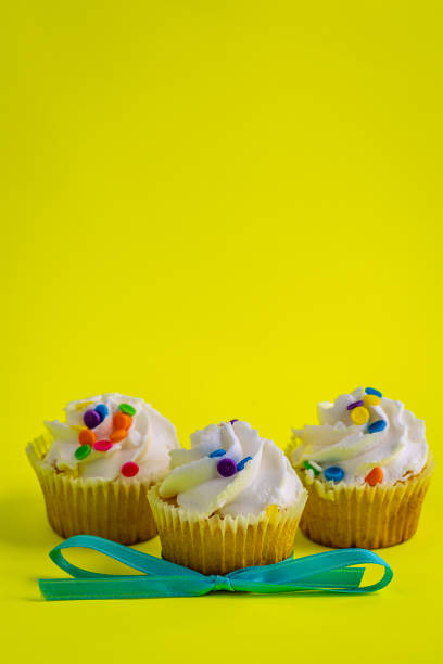 istock Celebrating a holiday with colorful cupcakes 1386754958