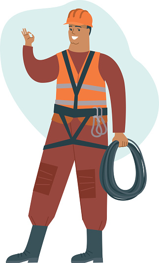 Free download of construction worker village people cartoon icon vector  graphics and illustrations, page 32