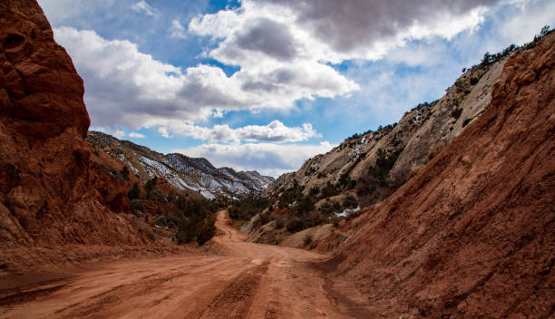 Red Rock Views in Utah stock photo