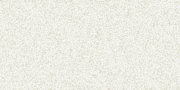 Fluffy white abstract dotted terry towel or carpet seamless pattern top view Fluffy white abstract dotted terry towel or carpet seamless pattern top view. Noise vector texture. Domestic cotton rug or mat closeup. Woollen soft canvas structure. Smooth hotel spa towel. terry towel stock illustrations