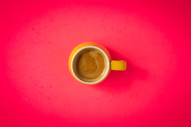 istock Emphasis on a cup of espresso 1386779044