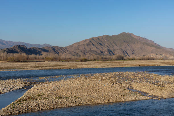 istock Beautiful scenic view of a river 1386799264