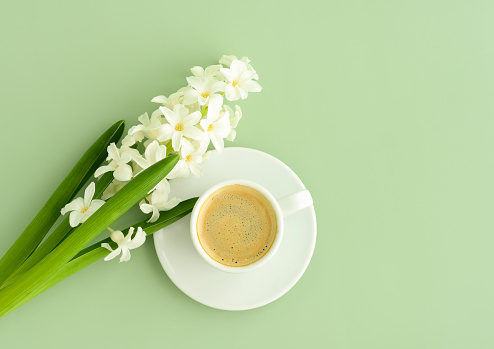 8 march, 8 mart, art, background, beautiful, beverage, birthday, bloom, blossom, bouquet, breakfast, cappuccino, coffee, color, concept, copy space, cup, day, decoration, design, drink, espresso, flat lay, floral, flowers, fresh, green, hot, hyacinth, hyacinth flower, love, march, modern, morning, mother, mother's day, mothers day, pastel, plant, romantic, spring, spring flowers, springtime, table, valentine's day, wallpaper, white, white flower, woman, womans