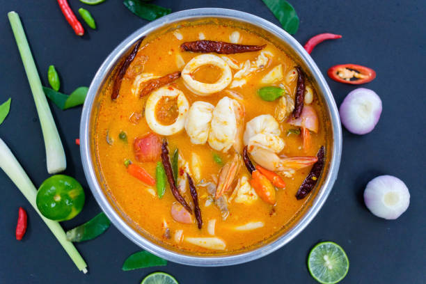 istock Tom Yum Goong Spicy Sour Soup 1386813283