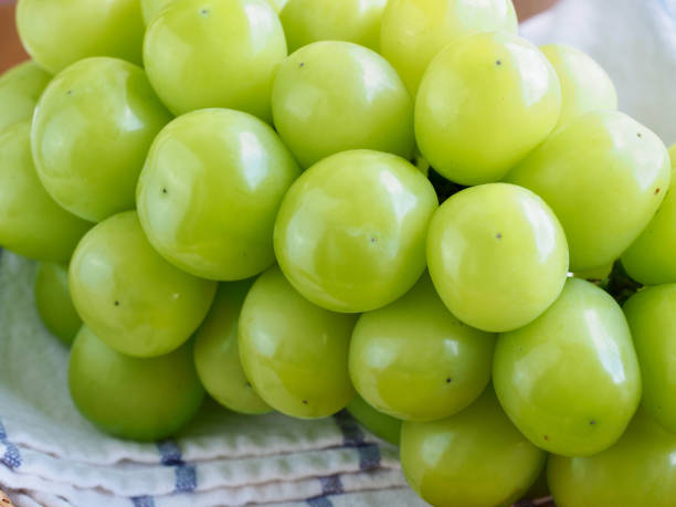 istock Fresh Organic Fruit Shine Musket, Grapes 1386817618