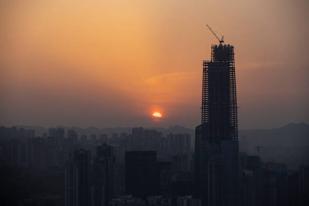 istock Landscape of Chongqing Eling Park 1386825994